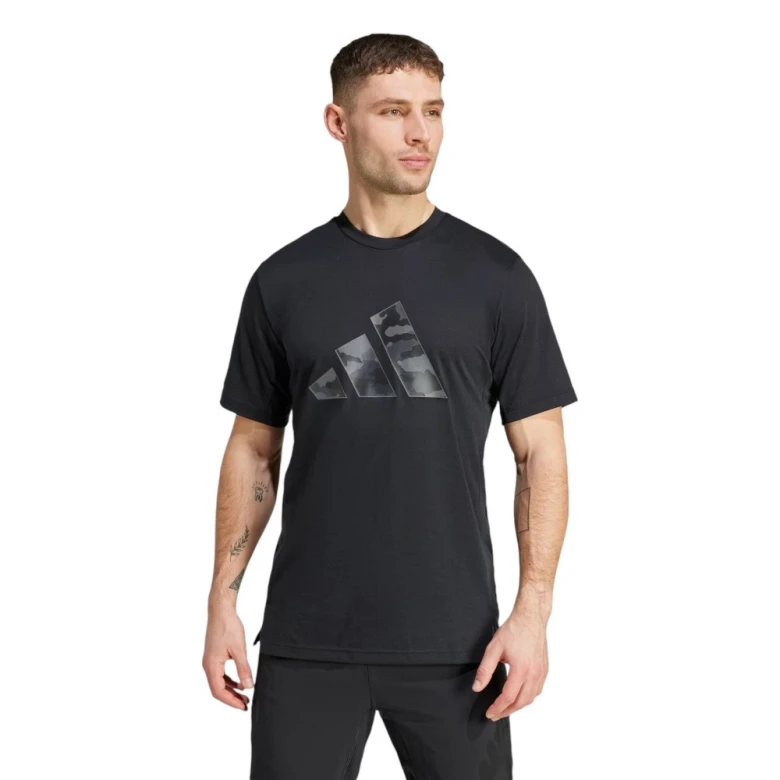 Футболка Adidas Train Essentials Camo Graphic Logo Tee