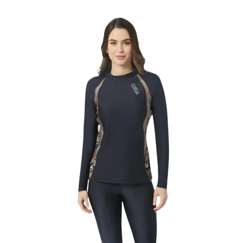 Футболка для плавания Coega Rashguard Long Sleeve with Diagonal