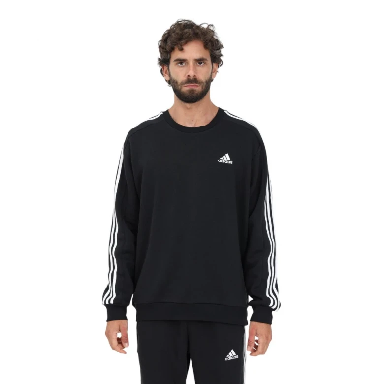 Толстовка Adidas Essentials Fleece 3-Stripes Sweatshirt 1