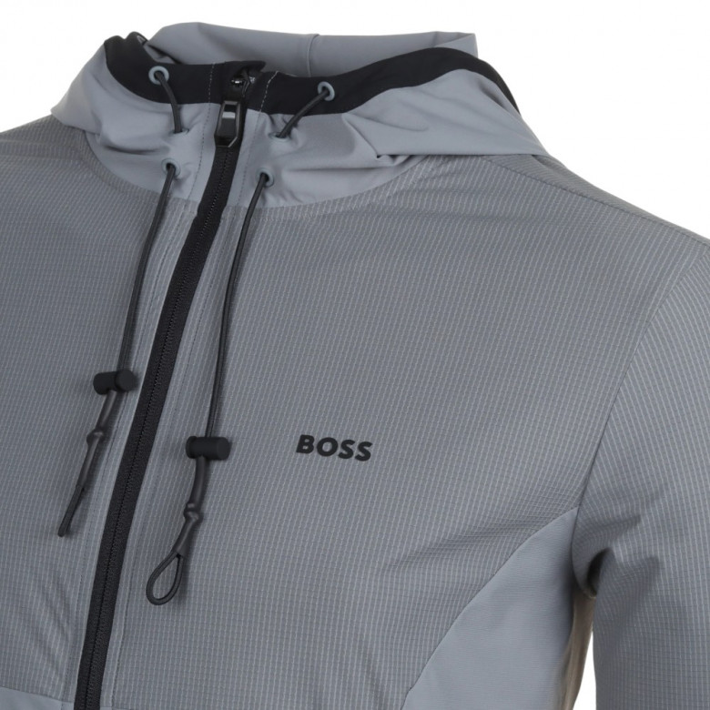 Regular-fit Zip-up Hoodie With Quick-dry Performance 2