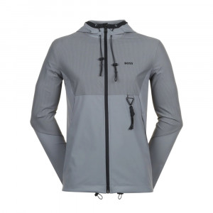 Regular-fit Zip-up Hoodie With Quick-dry Performance