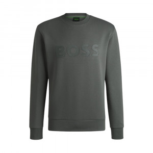 Толстовка Boss Stretch-cotton Sweatshirt With Sandwich Logo 4