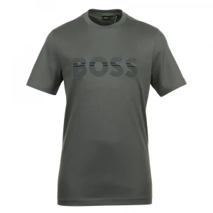 Футболка Boss Cotton-jersey Regular-fit T-shirt With Logo Artwork