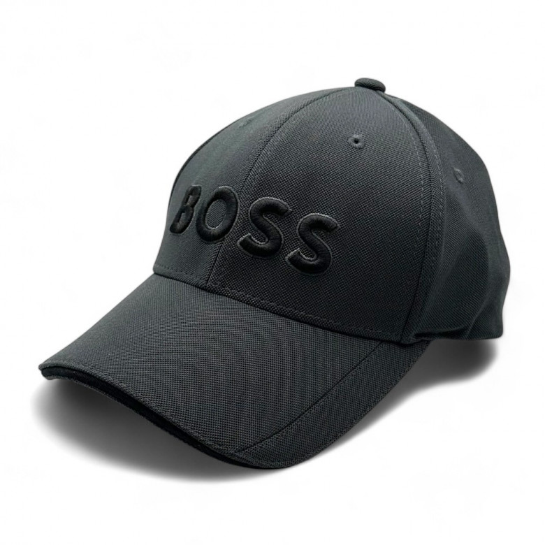 Кепка Boss Knitted-Piqué Six-Panel Cap with Embroidered Logo