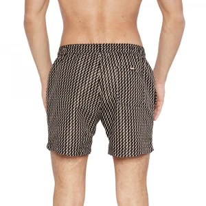 Шорты Boss Logo-Label Swim Shorts with Seasonal Pattern 1