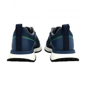 Кроссовки Boss Mixed-Material Trainers With Large Side-Panel Logo 2