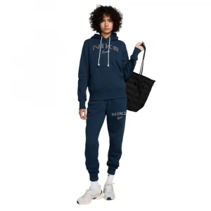 Толстовка Nike Damen Kapuzenpullover NSW Phnx FLC Std Po Logo Hoody 6