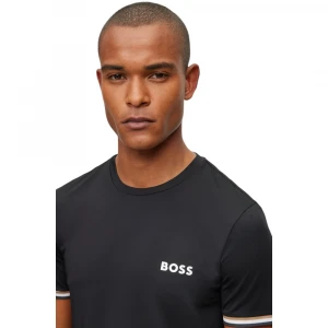 Футболка Boss X Matteo Berrettini Logo Crew-Neck T-Shirt With Signature Stripes 2