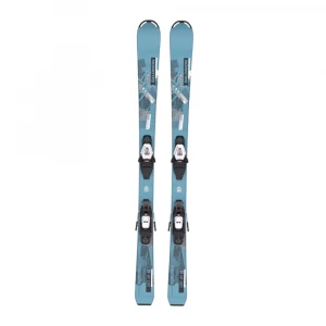 Лыжи Salomon Ski Set Pm Qst Jr S + C5 Gw J75 Pn B 100