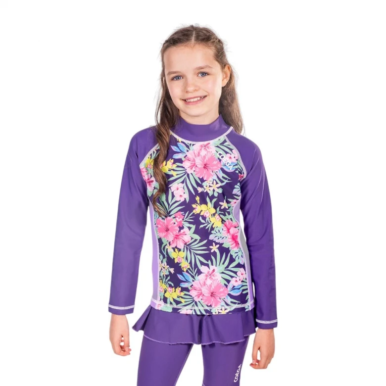 Футболка Coega Rashguard Long Sleeve-AOP in Front