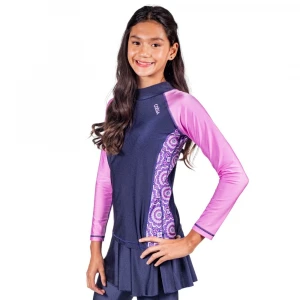 Футболка Coega Rashguard Long Sleeve-Regular AOP Sides