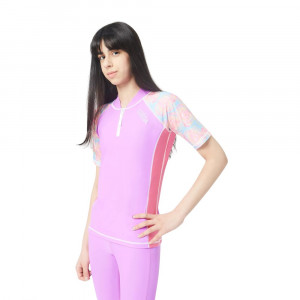 Футболка Coega Rashguard Short Sleeve with Zip 1