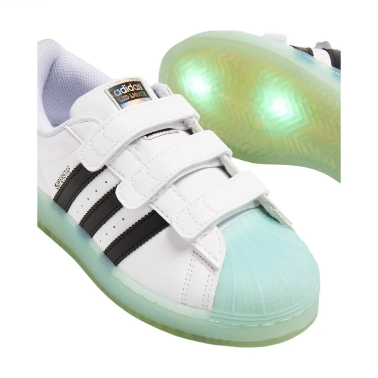 Кроссовки Adida Superstar Led Lights Comfort Closure Shoes Kids 1