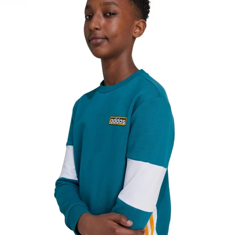 Толстовка Adidas Adicolor Crew Sweatshirt Kids 3