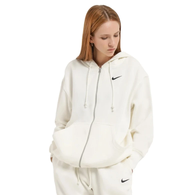 Толстовка Nike W Nsw Style Flc Fz Hoodie Os