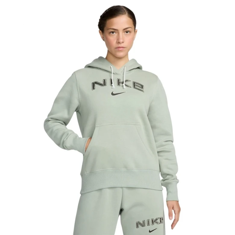 Толстовка Nike Damen Kapuzenpullover NSW Phnx FLC Std Po Logo Hoody