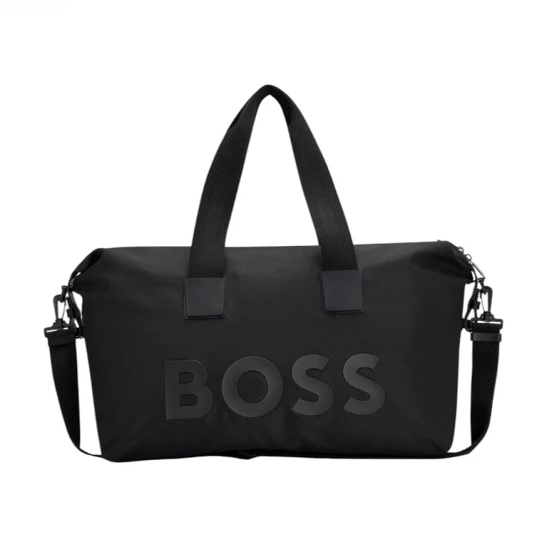 Cумка Boss Logo Holdall in Patterned Fabric