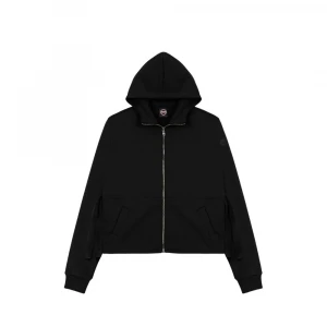 Full-Zip Sweatshirt With Drawstring Waist