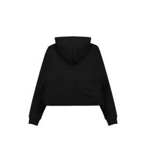 Full-Zip Sweatshirt With Drawstring Waist 1