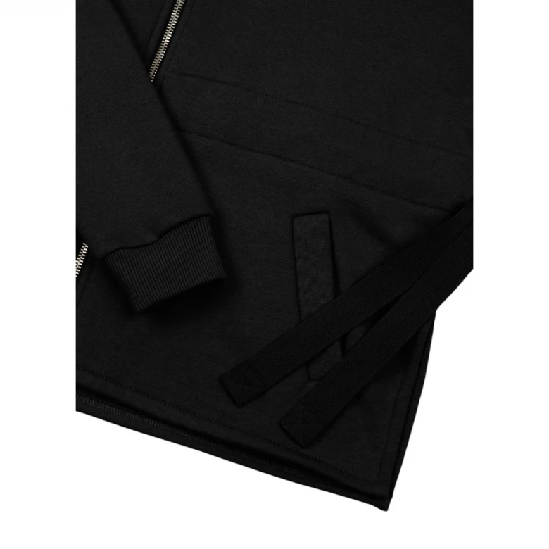 Full-Zip Sweatshirt With Drawstring Waist 2