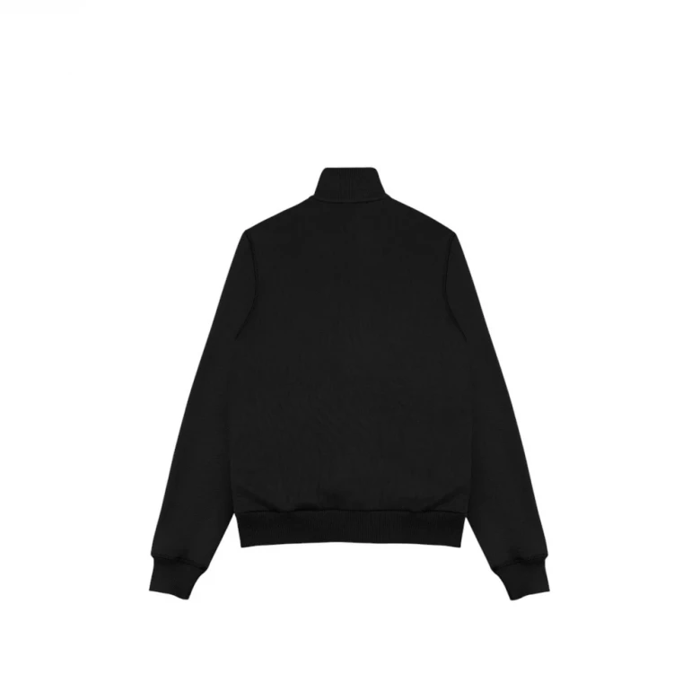 Diagonal-Weave Sweatshirt With Zip 1