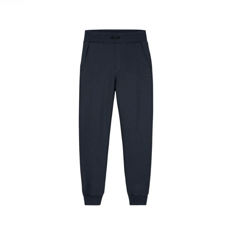 Sweatpants With Diagonal Weave