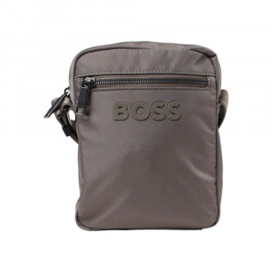 Барсетка Boss Crossbody Bag with Contrast Logo and Signature-Stripe Strap