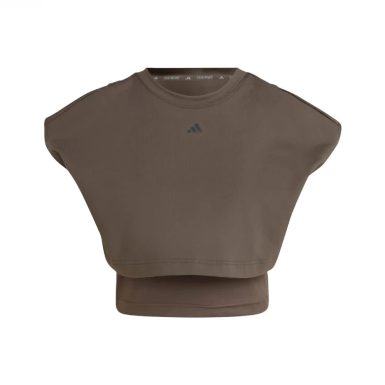 Топ Adidas Power Boxy French Terry 3-Stripes Tank Top 5