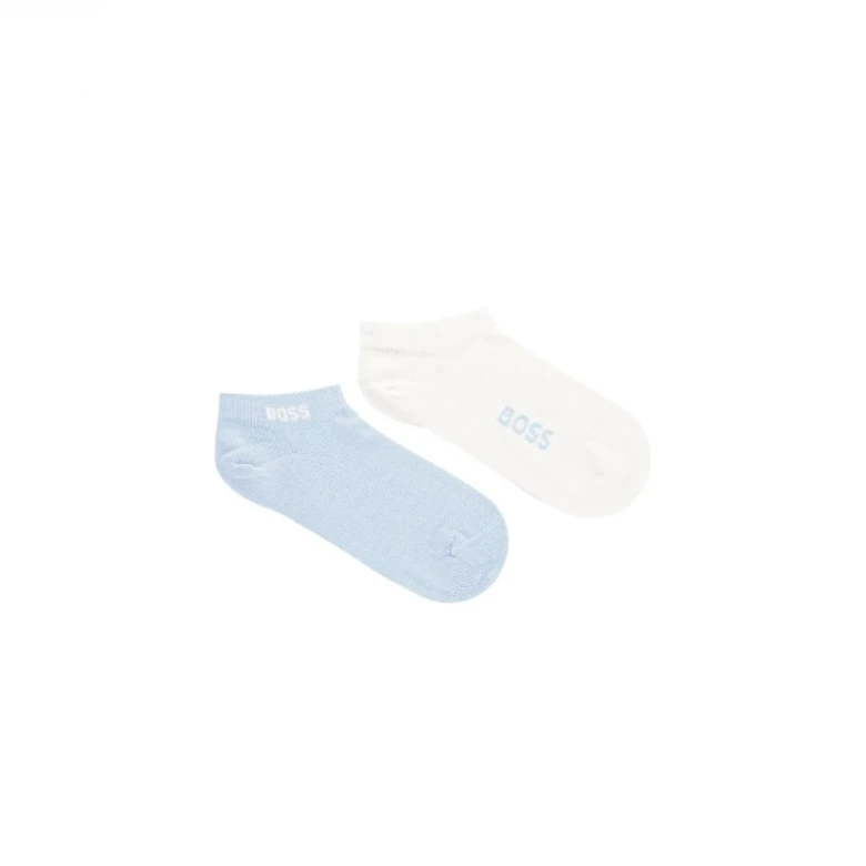 Носки Boss Two-Pack of Cotton-Blend Ankle-Length Socks