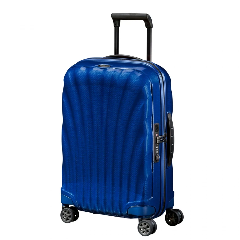 Чемодан Маленький Samsonite C-Lite Spinner 55\20 Exp Deep Blue