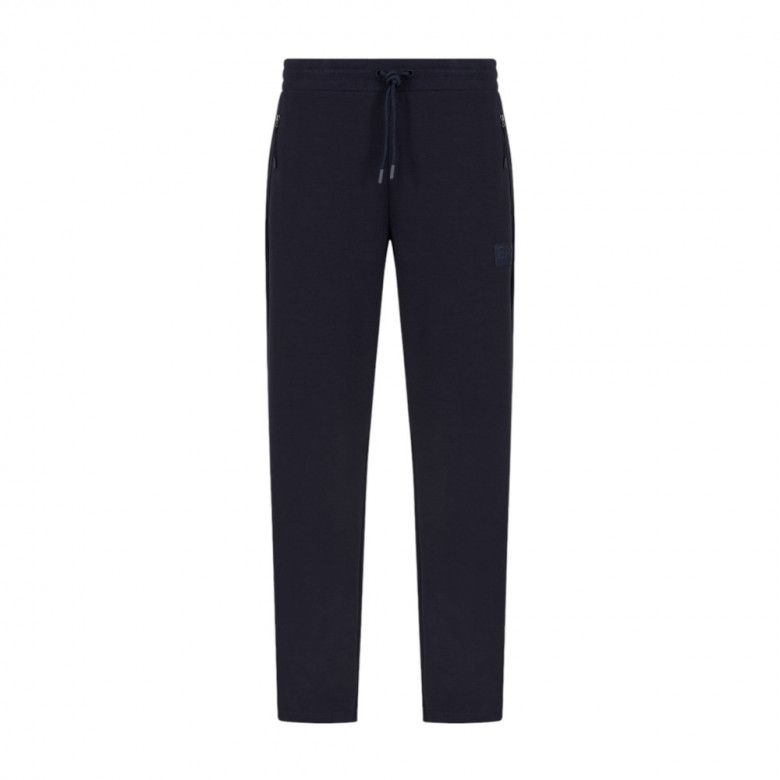 Lux Identity Cotton-Blend Interlock Trousers 4