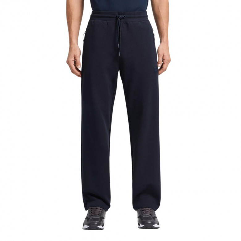 Lux Identity Cotton-Blend Interlock Trousers