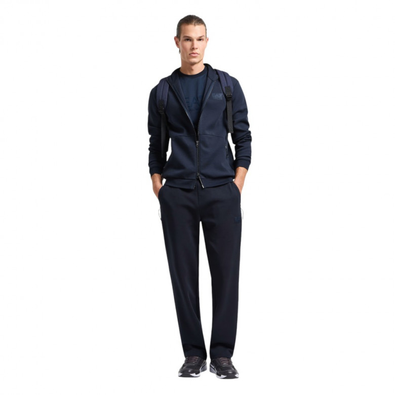 Lux Identity Cotton-Blend Interlock Trousers 3