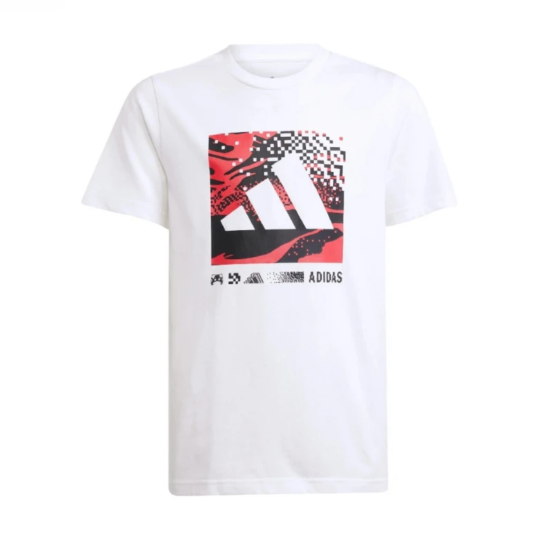 Футболка Adidas J Camo Logo Tee 3