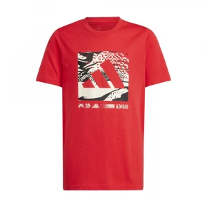 Футболка Adidas J Camo Logo Tee 3