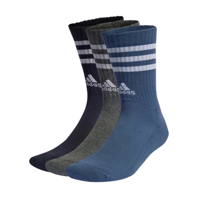 Носки Adidas 3-Stripes Cushioned Crew Socks 3 Pairs