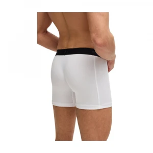 Трусы Boss Three-Pack Of Logo-Waistband Boxer Briefs In Stretch Cotton 4