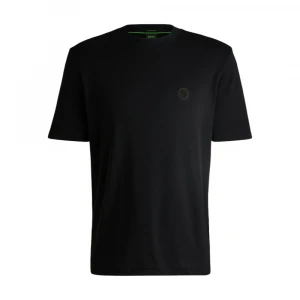 Футболка Boss Thermo-regulating T-shirt In Cotton With Double B Monogram 4