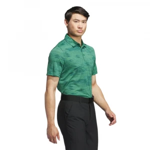 Adidas Ultimate 365 Textured Stripe Polo Shirt 2