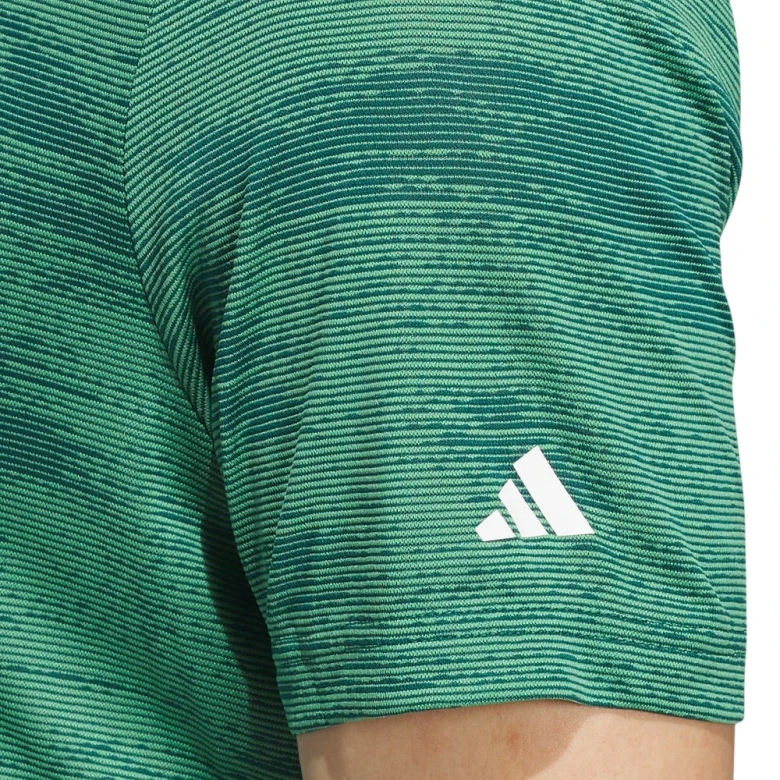 Adidas Ultimate 365 Textured Stripe Polo Shirt 4