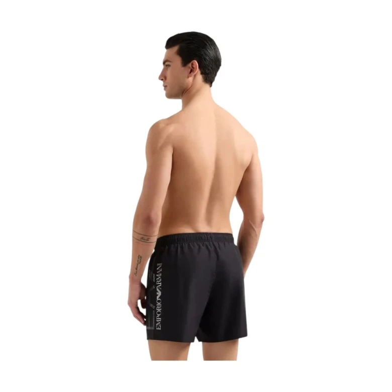 Шорты Ea7 Emporio Armani Water Sport Oversize Logo 1