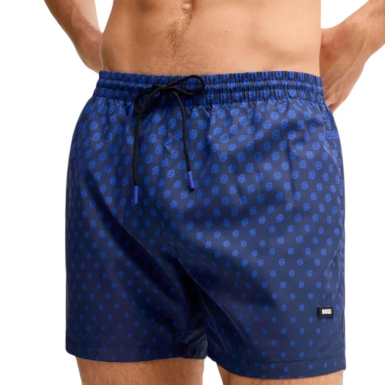 Шорты Boss Printed Swim Shorts With Logo Detail 2