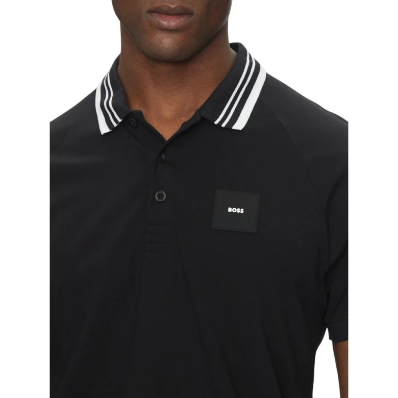 Поло Boss Paddy Rib Polo Shirt 0