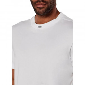Футболка Boss Stretch-Cotton T-Shirt With Logo Collar 2