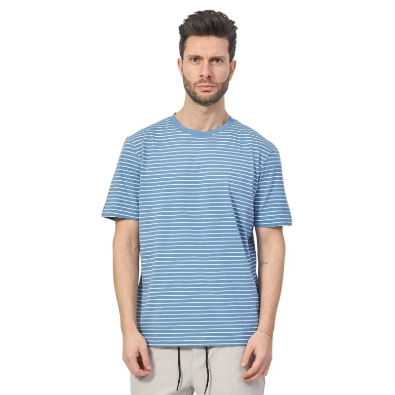 Футболка Boss Men's T-Shirt with Striped Pattern