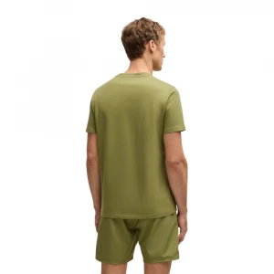 Boss paxta-jersey T-shirti, SPF 50+ UV Himoyasi Bilan 1