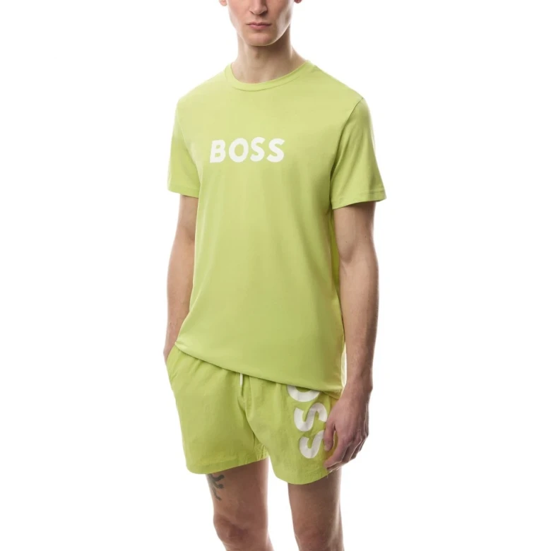 Cotton-jersey T-shirt with SPF 50+ UV protection