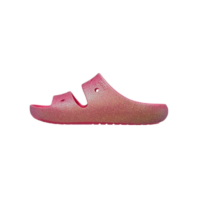 Шлепки Crocs Classic Iridescent Glttr 1