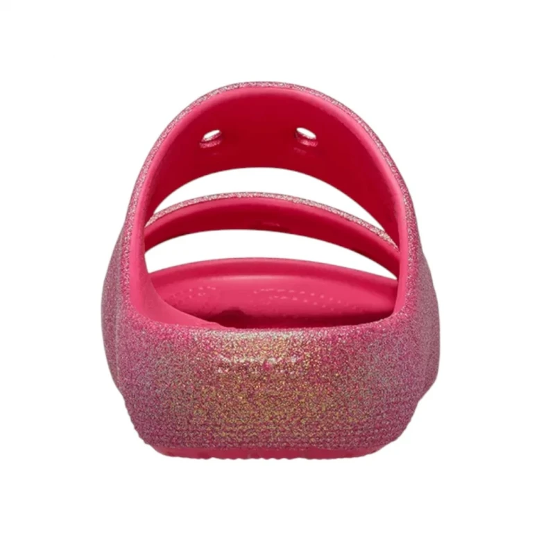 Шлепки Crocs Classic Iridescent Glttr 5