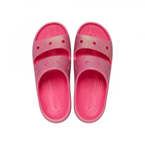 Шлепки Crocs Classic Iridescent Glttr 3
